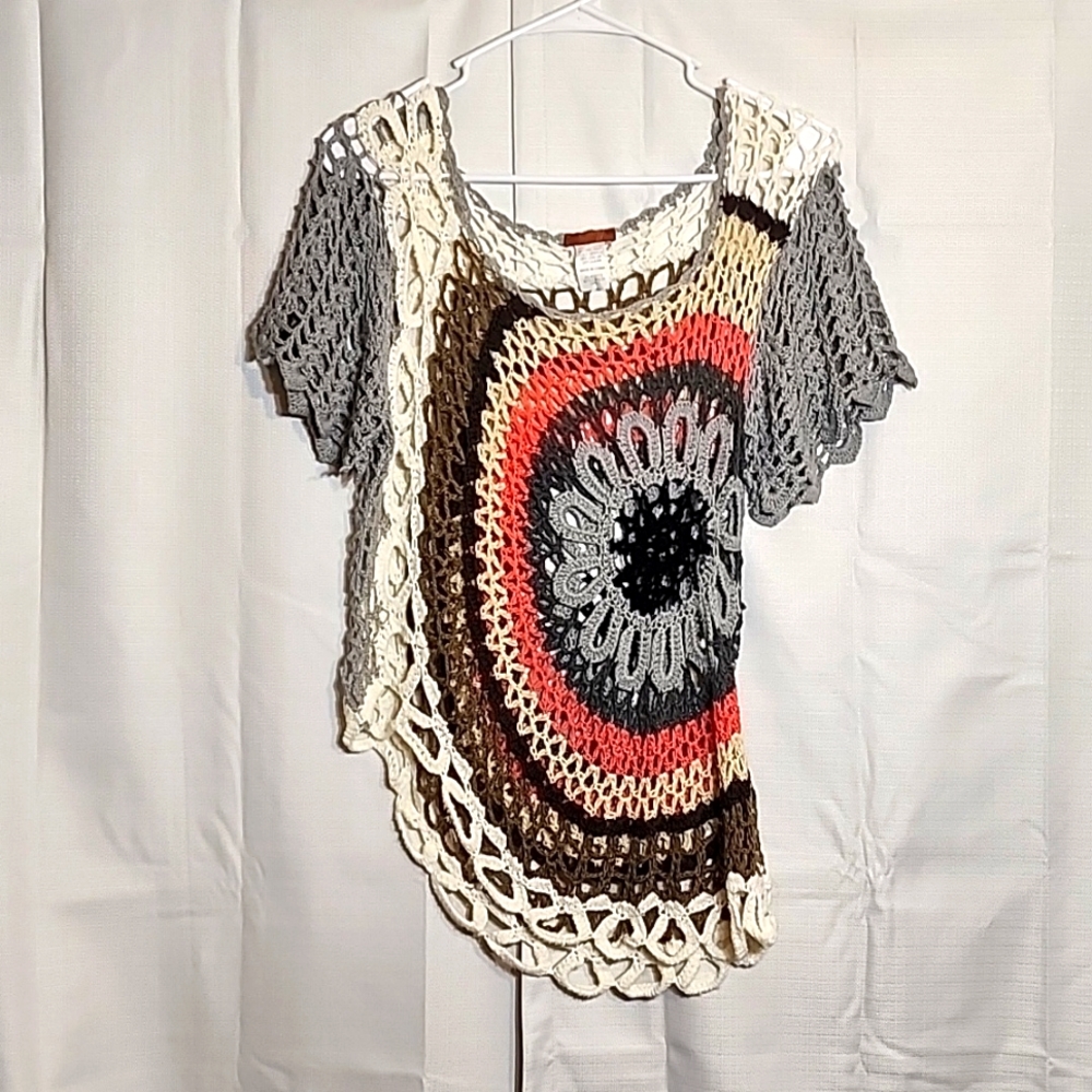 Scully crocheted top